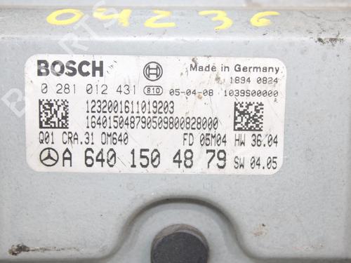 Engine control unit (ECU) MERCEDES-BENZ A-CLASS (W169) A 180 CDI (169.007, 169.307) | BP16462281M57 