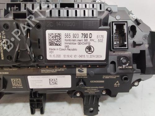 Instrument cluster SKODA KAROQ (NU7, ND7)  | BP29533346C47 