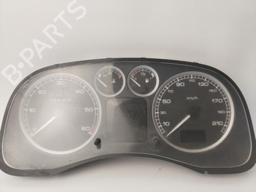 Used Instrument cluster PEUGEOT 307 (3A/C) 2.0 HDi 90 (90 hp) 21059376