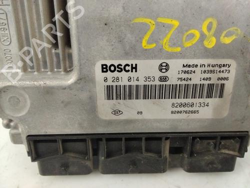 Engine control unit (ECU) RENAULT MEGANE II (BM0/1_, CM0/1_) 1.9 dCi | BP22369787M57 