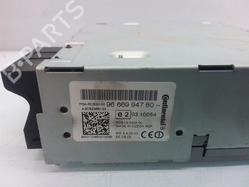 Radio CITROËN C4 II (NC_) 1.6 HDi 110 | BP9506720E6 