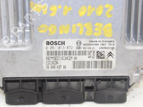 Engine control unit (ECU) CITROËN BERLINGO / BERLINGO FIRST Box Body/MPV (M_) 1.6 16V (MBNFU) | BP15182195M57 