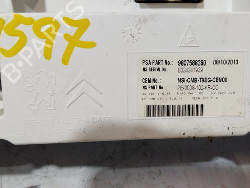 Instrument cluster PEUGEOT 308 II (LB_, LP_, LW_, LH_, L3_)  | BP28186373C47 