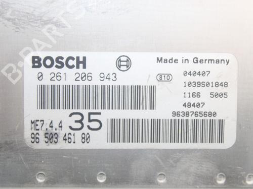 Engine control unit (ECU) PEUGEOT 307 CC (3B) 1.6 16V | BP17323012M57 