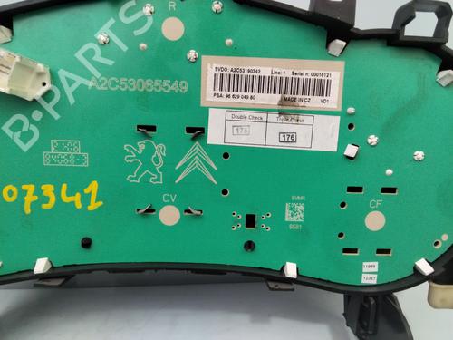 Instrument cluster PEUGEOT 207 (WA_, WC_) 1.6 HDi | BP20217072C47 