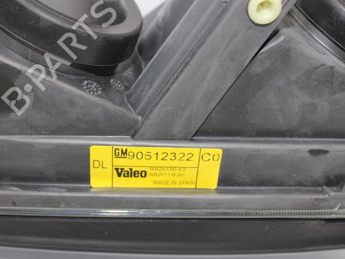 Left headlight OPEL VECTRA B (J96)  | BP12307595C28 