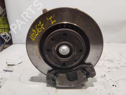 Used Left front steering knuckle PEUGEOT 207 (WA_, WC_) [2006-2015]  30391314