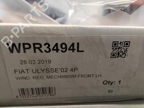 Used Front left window mechanism FIAT ULYSSE (179_) [2002-2011]  27470295