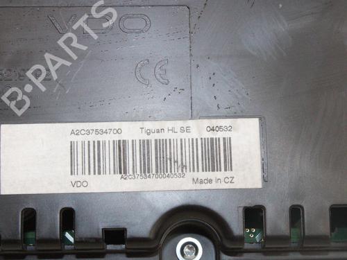 Instrument cluster VW TIGUAN (5N_)  | BP15125121C47 