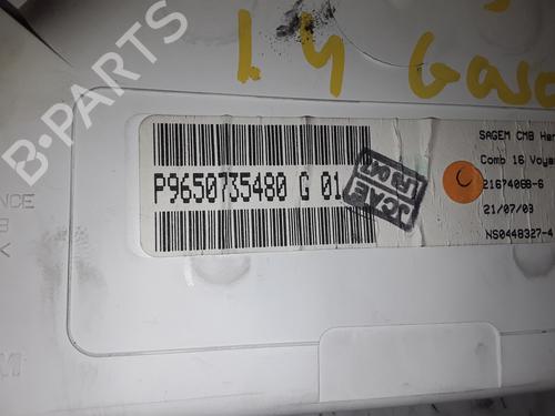 Instrument cluster CITROËN C3 II (SC_) 1.4 HDi 70 (SC8HZC, SC8HR0, SC8HP4) | BP8579913C47 