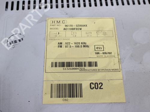 Radio HYUNDAI i40 I (VF) 1.7 CRDi | BP17807567E6 