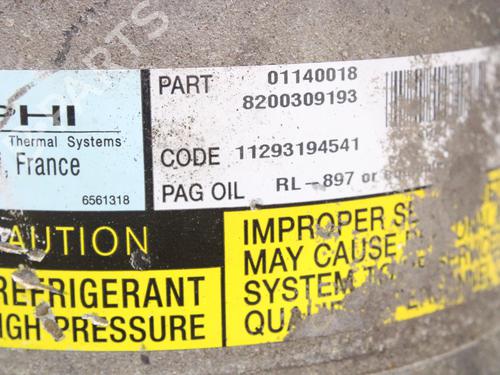 AC compressor RENAULT MEGANE II Saloon (LM0/1_)  | BP16043510M34 
