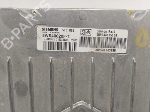 Engine control unit (ECU) PEUGEOT 307 (3A/C)  | BP23098483M57 