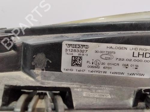 Right headlight VOLVO V40 Hatchback (525) D3 | BP29861735C29