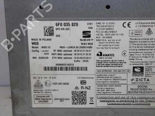 Radio SEAT IBIZA V (KJ1, KJG) 1.0 TSI | BP15057159E6 