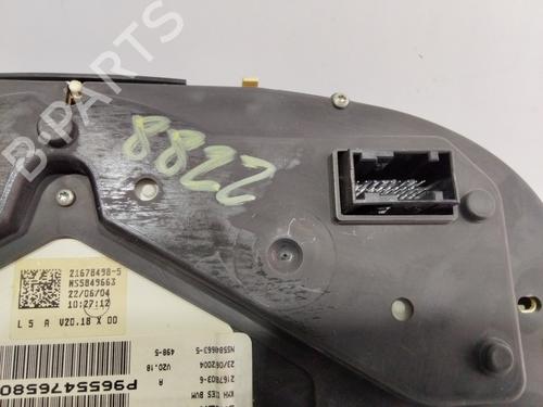Instrument cluster PEUGEOT 307 (3A/C) 2.0 HDi 110 | BP25454186C47 
