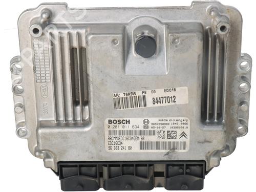 Used Engine control unit (ECU) PEUGEOT 307 Break (3E) 1.6 HDi 110 (109 hp) 32666502