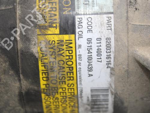 AC compressor RENAULT SCÉNIC II (JM0/1_)  | BP18245507M34 