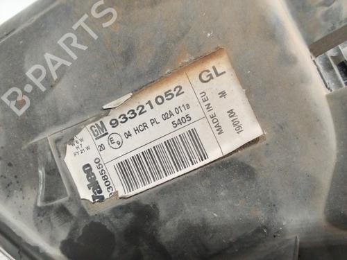 Left headlight OPEL MERIVA A MPV (X03)  | BP21692107C28 