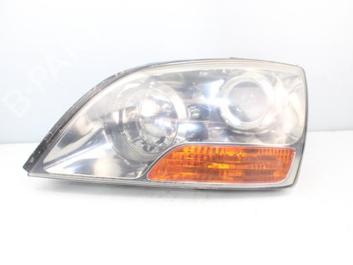 Left headlight KIA SORENTO I (JC) 2.5 CRDi (140 hp) 17443152