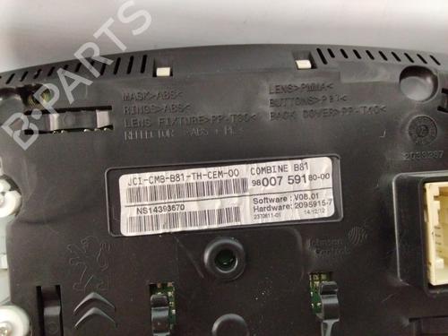 Instrument cluster CITROËN DS5  | BP24813463C47 