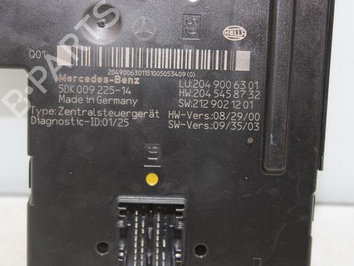Fuse box MERCEDES-BENZ C-CLASS (W204)  | BP18067382E1 