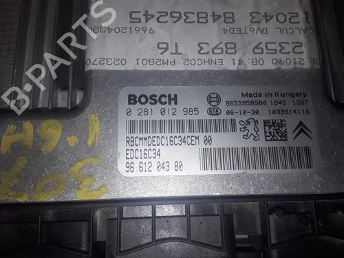 Engine control unit (ECU) CITROËN C4 Coupe (LA_) 1.6 HDi | BP9119814M57 