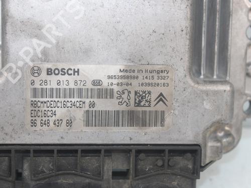 Engine control unit (ECU) PEUGEOT PARTNER Box Body/MPV 1.6 HDi 16V 4x4 | BP16682148M57 