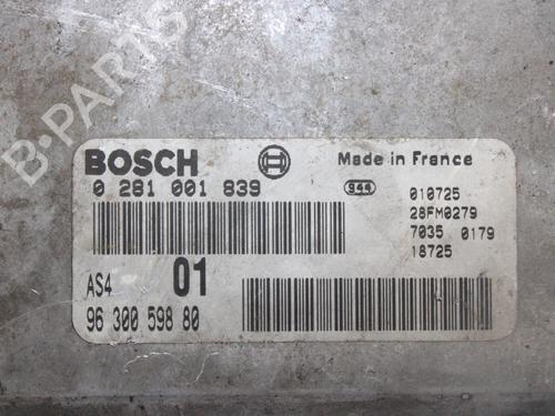 Engine control unit (ECU) CITROËN SAXO (S0, S1) 1.5 D | BP13900132M57 