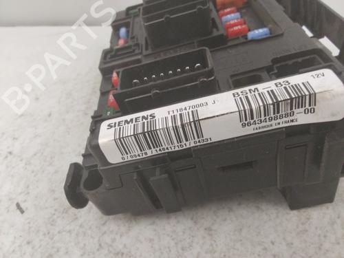 Fuse box CITROËN XSARA PICASSO (N68)  | BP17807501E1 