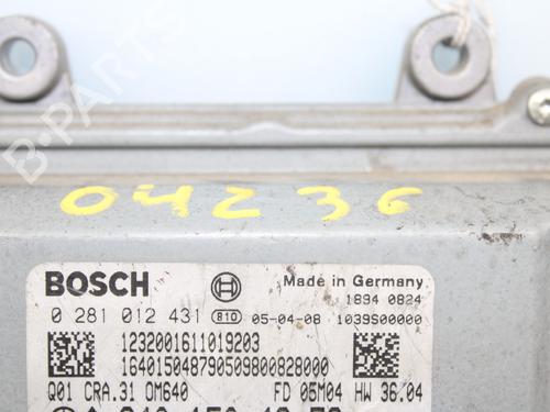 Engine control unit (ECU) MERCEDES-BENZ A-CLASS (W169) A 180 CDI (169.007, 169.307) | BP16462281M57 