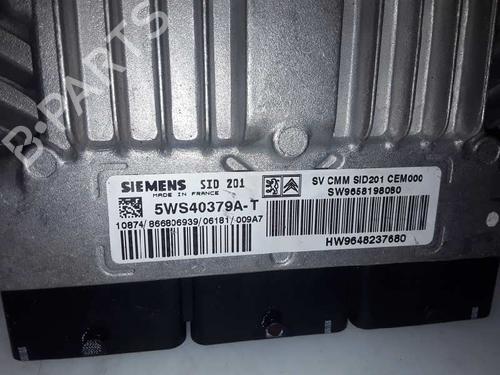 Engine control unit (ECU) PEUGEOT 607 (9D, 9U)  | BP12315178M57 