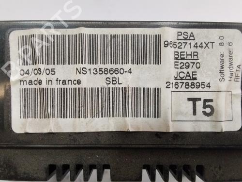 Climate control PEUGEOT 307 CC (3B)  | BP27223306I5