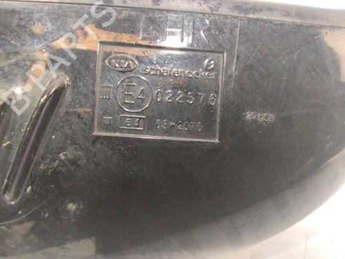 Right mirror KIA CARENS III MPV (UN) 2.0 CRDi 140 | BP21604676C27 