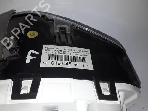 Instrument cluster PEUGEOT 208 I (CA_, CC_)  | BP10748909C47 