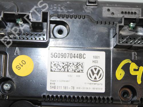 Climate control VW GOLF VII (5G1, BQ1, BE1, BE2) 2.0 R 4motion | BP18245688I5 