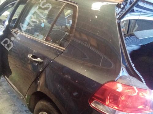 Right rear door VW GOLF VI (5K1) 1.6 TDI | BP12308139C5
