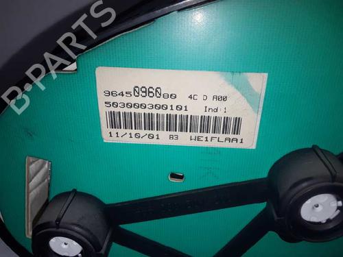 Instrument cluster PEUGEOT 206 Hatchback (2A/C) 2.0 HDI 90 | BP8568625C47 