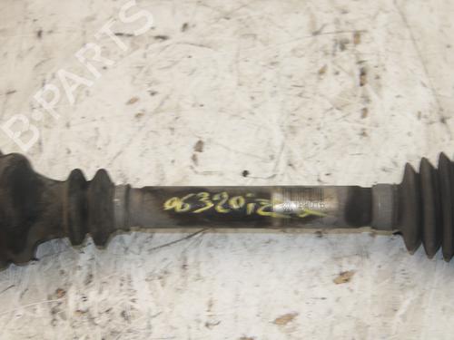 Left front driveshaft RENAULT GRAND SCÉNIC II (JM0/1_) 1.9 dCi (JM0G, JM12, JM1G, JM2C) | BP17673760M38 