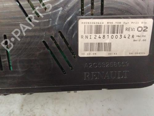 Instrument cluster RENAULT MEGANE III Grandtour (KZ0/1) 1.5 dCi (KZ1M, KZ1W, KZ0R) | BP17799612C47 