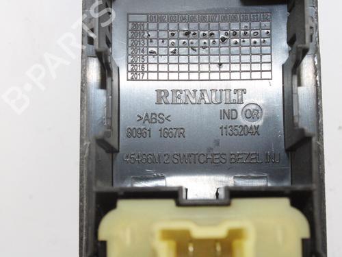 Left front window switch RENAULT CLIO IV (BH_)  | BP15603785I27 