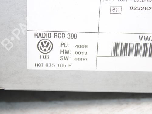 Radio VW GOLF V (1K1)  | BP16533549E6 