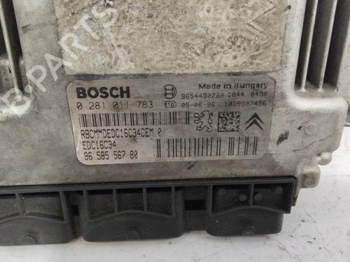 Engine control unit (ECU) PEUGEOT 206 Hatchback (2A/C) 1.4 HDi eco 70 | BP27605508M57 