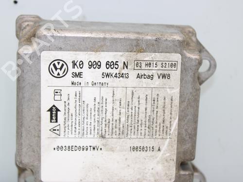 Kollisjonspute styreenhet VW GOLF VI (5K1) 2.0 TDI 4motion (140 hp) 27398362