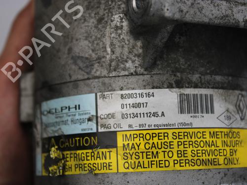 AC compressor RENAULT SCÉNIC II (JM0/1_) 1.5 dCi (JM0F) | BP11958640M34 