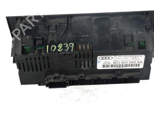 Climate control AUDI A4 B6 (8E2) 1.9 TDI | BP32234503I5