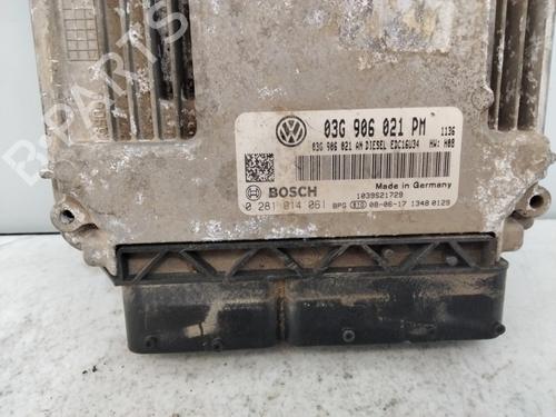 Engine control unit (ECU) VW GOLF V (1K1) 1.9 TDI | BP18682827M57 