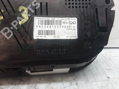 Kombiinstrument RENAULT MEGANE III Hatchback (BZ0/1_, B3_) 1.5 dCi | BP8580485C47 