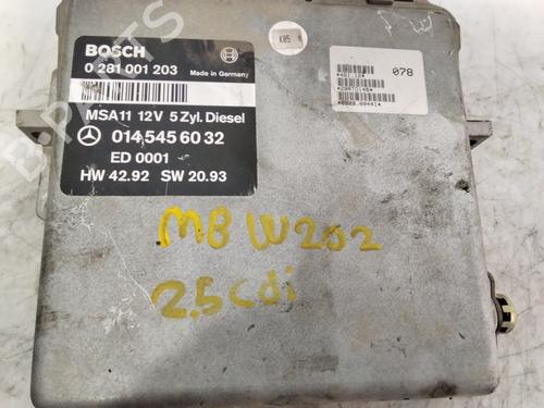 Engine control unit (ECU) MERCEDES-BENZ C-CLASS (W202) C 250 D (202.125) | BP23885407M57 