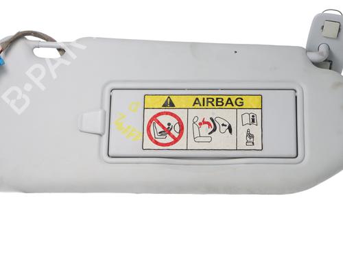 Used Right sun visor PEUGEOT 308 II (LB_, LP_, LW_, LH_, L3_) [2013-2021]  33185551